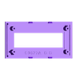 lcd-mask-C1627A-GG.stl Universal Mounting Mask for LCD Modules