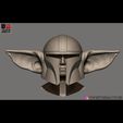 20.jpg Yoda Mandalorian Helmet - Star Wars Mandalorian