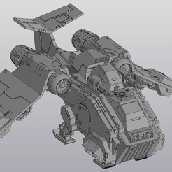StormRaven.png Free 3D file Blast Crow (re-organized)・Design to download and 3D print