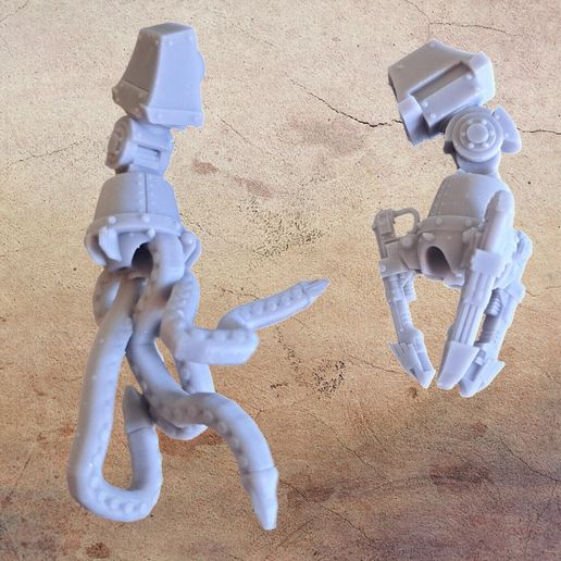 Contemptus grabbing claw and scourge.