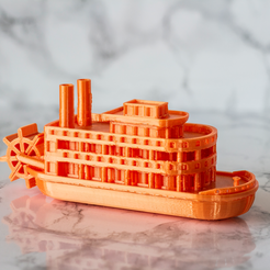 boat5-square.png Free STL file Paddle Boat・3D printer design to download