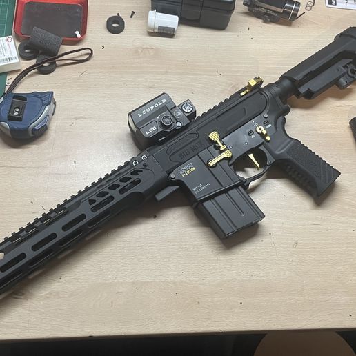 IMG_0082.jpeg Полный комплект Spear LT / MCX Upper для MWS Airsoft Replica (ствол/гарда/ресивер/рукоятка/хоп-корректор)