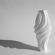03_fractal-flake-vase_finished-print.jpg Vase Fractal Flake