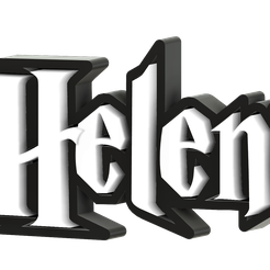 Helena-HP-Theme-Front-v1.png STL-Datei helena harry potter thema schlüsselanhänger・3D-druckbare Vorlage zum herunterladen, Upcrid
