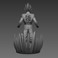 gokuu2.jpg Son Goku Dragon Ball fan-art statue 3dprint
