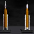 1.jpg The Space Launch System (SLS): NASA’s Artemis I Moon Rocket with platform. File STL-OBJ for 3D Printer