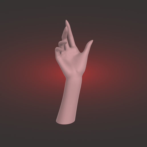 Hand 3D model