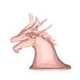 model-4.png Dragon head low poly