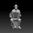 6568.jpg street musician 3D print model