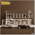 001.jpg 3D file BACK TO THE FUTURE INSPIRED- LOU'S CAFE 1/64 SCALE - HOT WHEELS COMPATIBLE・3D printing design to download