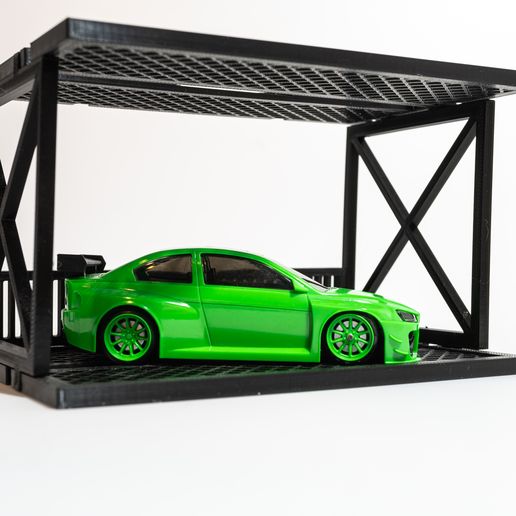 DSC08351-3.jpg Download STL file Car Port Garage Scale 143 Dr!ft Racer Storm Child Diorama • 3D printable model, drift_pica