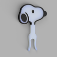 4.png Snoopy and Woodstock Snack Forks