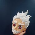 z6193638205867_e345104a63acfe0f038d16331d7cc11e.jpg Luffy Gear 5 Head Mask Wearable - One Piece Cosplay