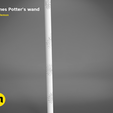 JAMES POTTER_WAND-detail2.534.png Fichier 3D Ensemble de baguettes Harry Potter 4・Objet pour impression 3D à télécharger, 3D-mon