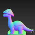 SNAG-0593.png Mushroom Dino - 3D Model for Printing