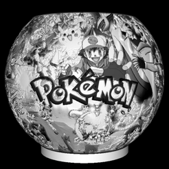 Screenshot_20230216_211158.png 3D file SPHERE NIGHT LIGHT POKEMON LITHOPHANE・3D print design to download