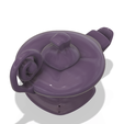 alladin-lamp v12-v4.png vessel vase magic aladdin lamp for gin for magic ritual for 3d-print or cnc