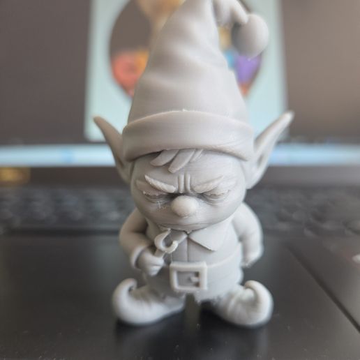 Chonky Grumpy Elf