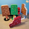 Image07.jpg 3D file Up to 18 game cartridges and 4 MicroSD in these ice creams for Nintendo Switch・3D printer model to download