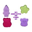example.jpg 90's cookie cutters and stamp set