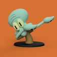 3c9d46ccf6a9e6811d0c346239ffc36b_display_large.jpg Free STL file Dabbing Squidward・3D printable design to download