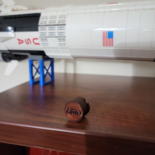 Lego Floating Shelves 3D model