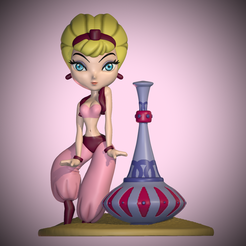 846984AA-F07C-4025-B7D4-2C3180EE2B59.png STL file I Dream of Jeannie・3D printing idea to download