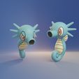 horsea-render.jpg Pokemon - Horsea with 2 poses