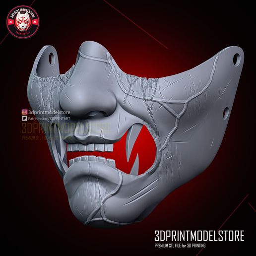 Ghost-of-Yotei_Atsu_Oni_Mask_Man_Version_Halloween_Helmet_Cosplay_Props_3D_Print_Model_Store_STL_Fil.jpg Ghost of Yotei Atsu Oni Mask Cosplay - Man Version - Halloween Samurai Warrior