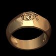 re.jpg Brutalist Skull Ring for Men