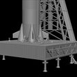 16.jpg Nasa Saturn V Rocket and Launch Pad Apollo 3D model, file STL OBJ for 3D Printer
