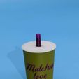 636853341_10161582809061511_902897193752497200_n.jpg Iced Matcha Clicker Fidget Keychain
