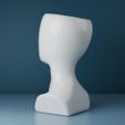 Human-Face-Vase-5.jpg Vase mit menschlichem Gesicht - Art Home Decoration