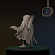 0024.png Elf Ranger | 28mm Miniature | Pre-supported STL
