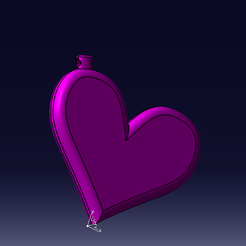 Sans_titre.png Скачать бесплатный файл STL Heart necklace • Образец для печати в 3D, juliensmt