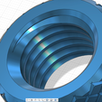 Ecrou.png Dado tondo zigrinato M18 Set 0
