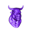 Bull_Head.OBJ Bull Head 3D Model