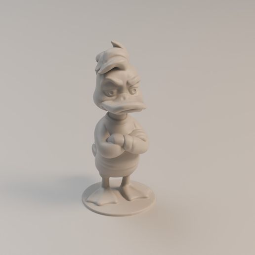 🦆 Animal Duke Duck・ STL File for 3D printing・Cults