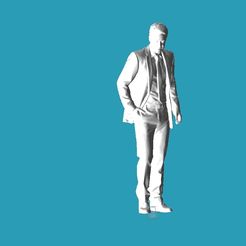 Suit and Tie Guy v2.jpg Archivo STL gratuito El tipo de la suite・Idea de impresión 3D para descargar