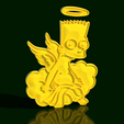 Bart-Angel.png Bart Simpson Angel Low Poly