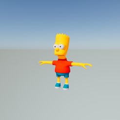 1.jpg Archivo 3D Bard simpsom・Objeto para impresora 3D para descargar