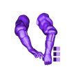 Arms_Pins.stl Free STL file MOVED-Darth Maul with Multi-Color Head・3D printer model to download