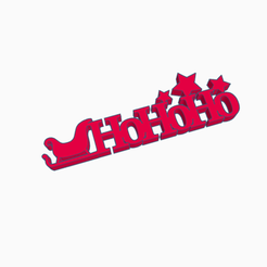 hohoho.png Ho Ho Ho Decor table sign