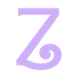 Z.stl BARBIE Letters and Numbers (old) | Logo