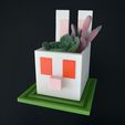 15.jpg Minecraft Bunny Planter