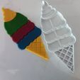 20230307_111409.jpg STL file BUILD AN ICE-CREAM COOKIE AND FONDANT OR PLAYDOUGH CUTTER・3D printing model to download
