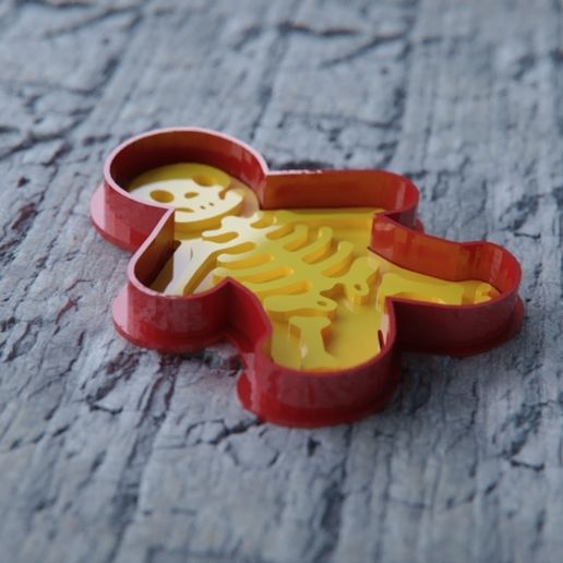 STL file gingerbread man cookie cutter・Model to download and 3D print・Cults