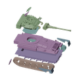 untitled7.png Assembly model BRM FV101 Scorpion-90 STL