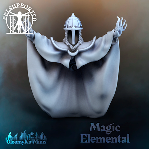 Magic Elemental 3D model