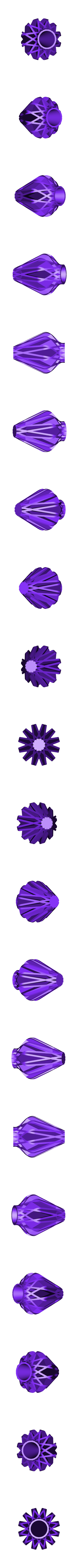 Diamond Cut Vase.stl Vase Collection